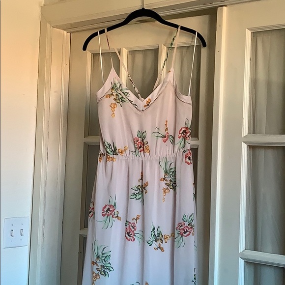 Donated* Floral spaghetti strap dress - Picture 2 of 6